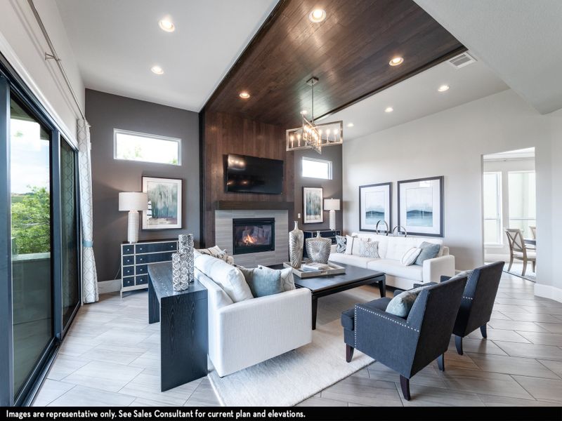 Furnished interior view inside a new home in Arcadia, Brentwood (Image 6).