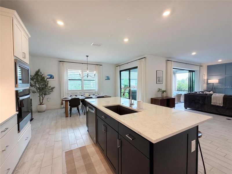Furnished interior view inside a new home in Sapphire Point at Lakewood Ranch, Lakewood Ranch (Image 15).