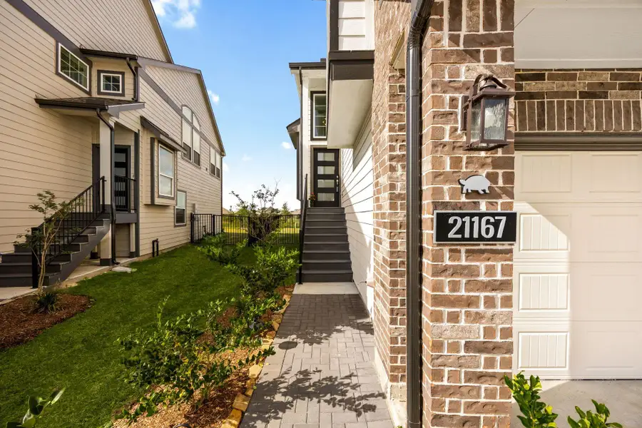 Front entryway leading to the second floor