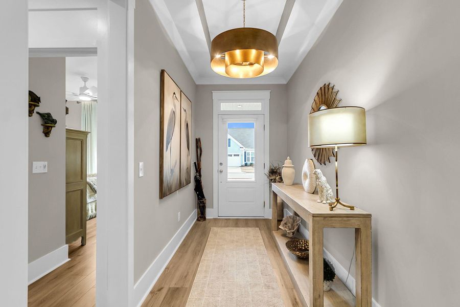 Furnished interior view inside a new home in , Summerville (Image 5).
