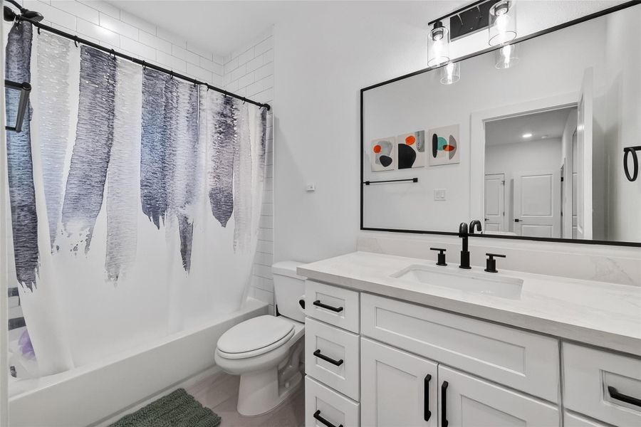 Furnished interior view inside a new home in , Houston (Image 22). Furnished interior view inside a new home in , Houston (Image 22).