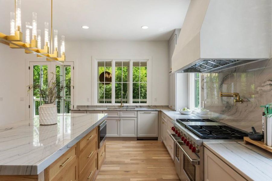 Furnished interior view inside a new home in , Milton (Image 17).