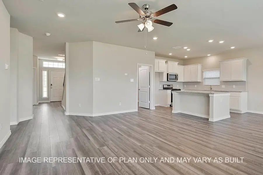 Representative furnished interior of a home built from the Kiawa by D.R. Horton in Southern Pointe, College Station (Image 5). Representative furnished interior of a home built from the Kiawa by D.R. Horton in Southern Pointe, College Station (Image 5).