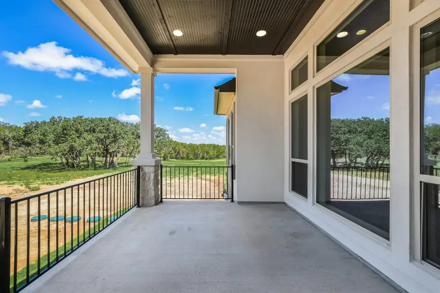 Representative exterior details of a home built from the Siena III by Giddens Homes in Clearwater Ranch, Liberty Hill (Image 86).