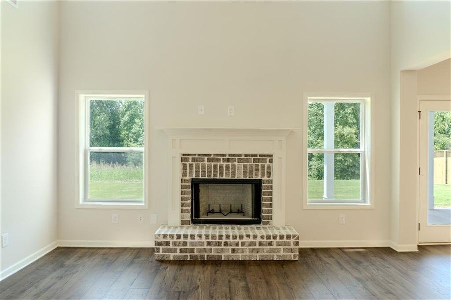 Furnished interior view inside a new home in Harmony Farms, Eatonton (Image 9).