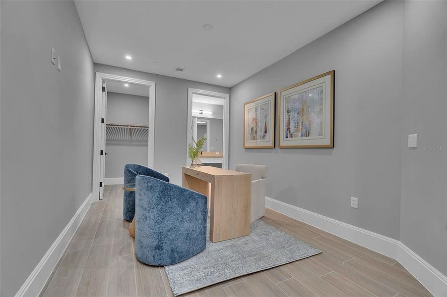 Furnished interior view inside a new home in , Sarasota (Image 12). Furnished interior view inside a new home in , Sarasota (Image 12).