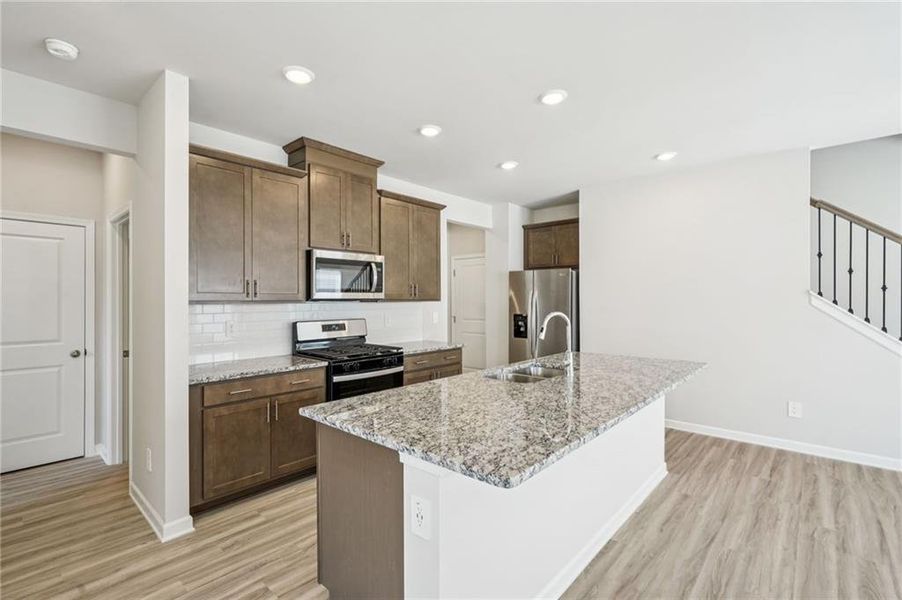 Furnished interior view inside a new home in Martin Springs - Reserve Series, Lawrenceville (Image 6).