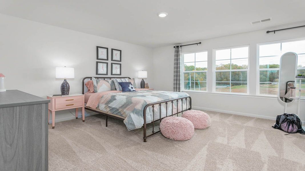 Furnished interior view inside a new home in Havencrest, Greensboro (Image 40).
