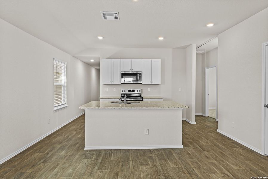 Furnished interior view inside a new home in Stonehill, San Antonio (Image 10).