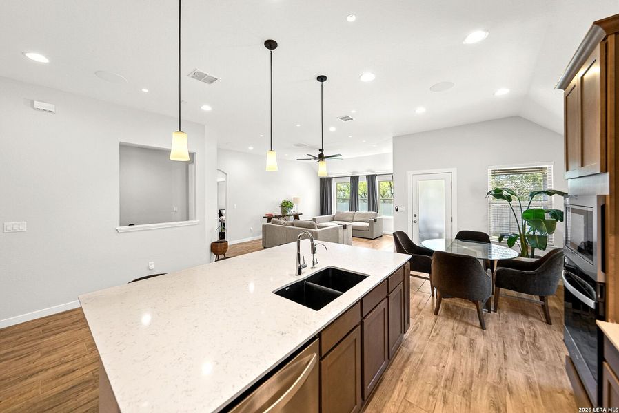 Furnished interior view inside a new home in Davis Ranch, San Antonio (Image 19).