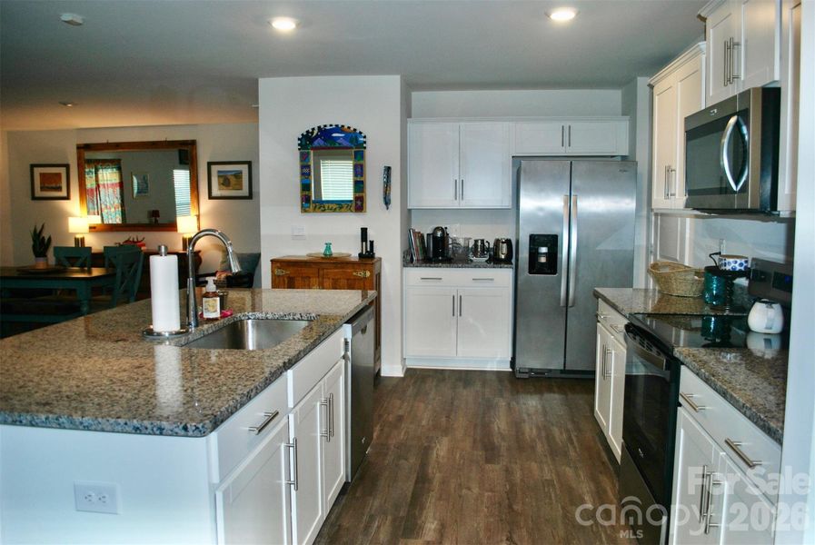 Kitchen with large pantry Kitchen with large pantry