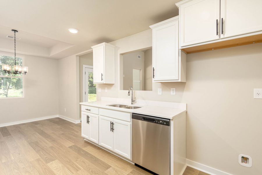 Representative furnished interior of a home built from the Sycamore 4 by Nason Homes in Woodland Farms, Dickson (Image 3).