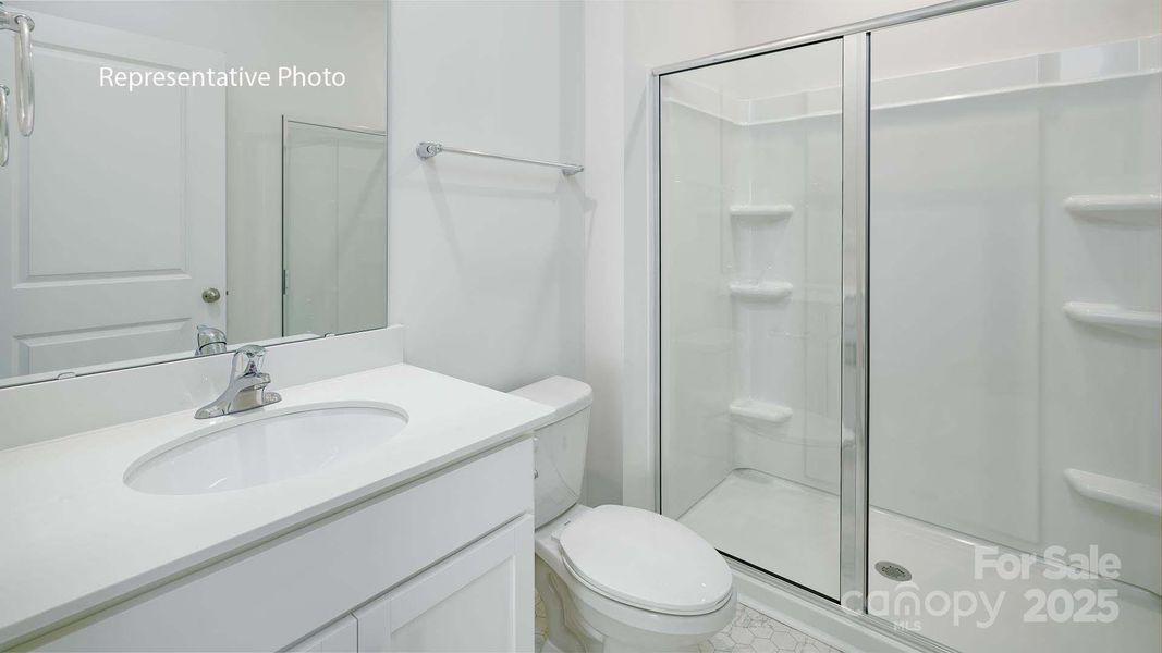 Furnished interior view inside a new home in Villages of Maiden, Maiden (Image 2).