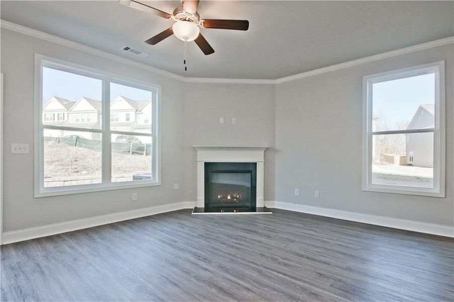 Spacious, unfurnished interior of a new home in Somerset at Riverbrook, Gainesville (Image 15).