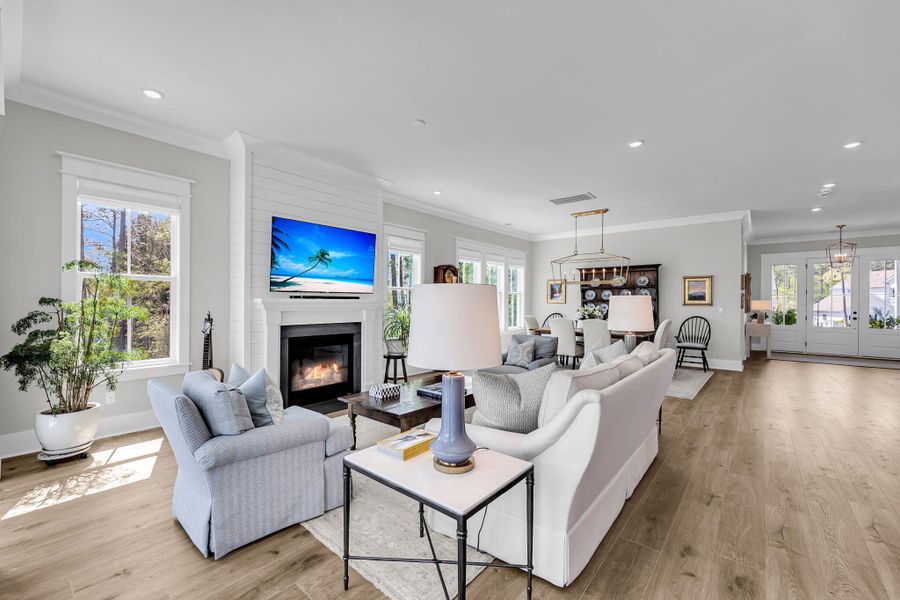 Furnished interior view inside a new home in Carolina Park: Riverside, Mount Pleasant (Image 50).