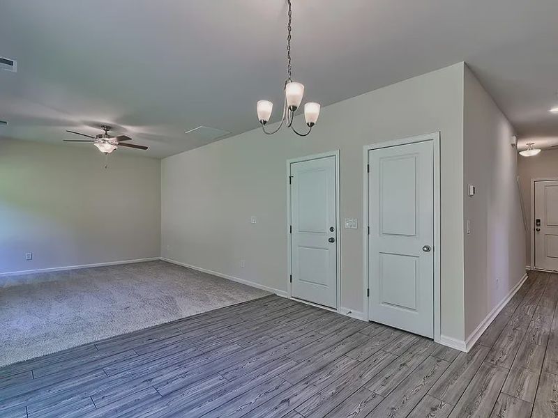 Spacious, unfurnished interior of a new home in Emanuel Creek, West Columbia (Image 10). Spacious, unfurnished interior of a new home in Emanuel Creek, West Columbia (Image 10).