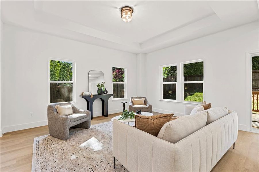 Furnished interior view inside a new home in , Scottdale (Image 14).