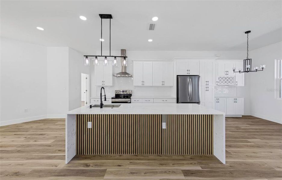 Furnished interior view inside a new home in , Hudson (Image 14).