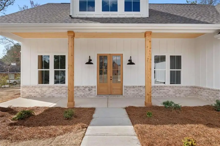 Exterior details and patio area of a home in , Bremen (Image 4).