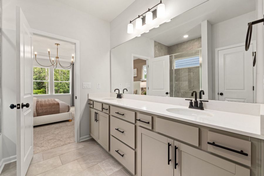 Representative furnished interior of a home built from the Kirby by Pulte Homes in Henley Village, Burlington (Image 9). Representative furnished interior of a home built from the Kirby by Pulte Homes in Henley Village, Burlington (Image 9).