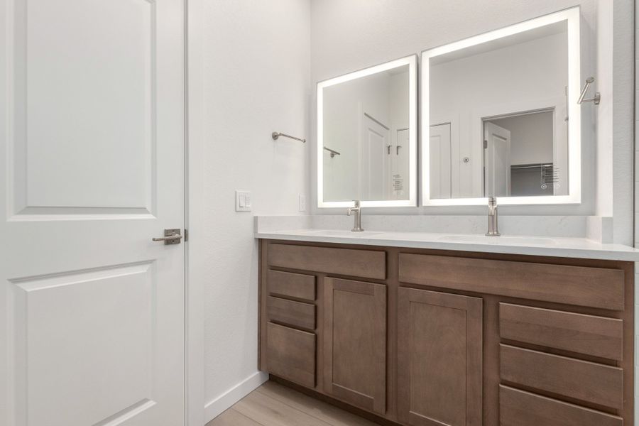Furnished interior view inside a new home in Gateway Commons, Denver (Image 8).