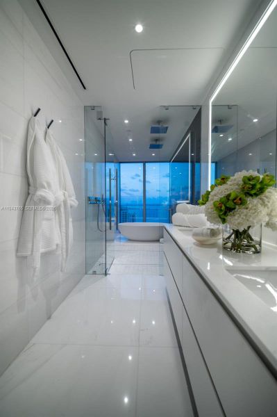 Close-up of interior finishes inside a home in , Miami (Image 23).