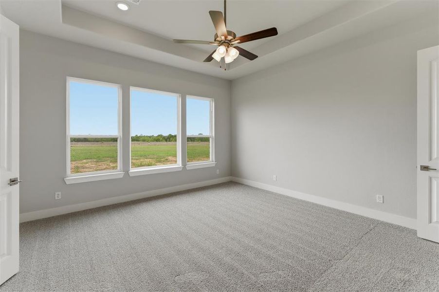 Spacious, unfurnished interior of a new home in Fannin Ranch, Leonard (Image 26).
