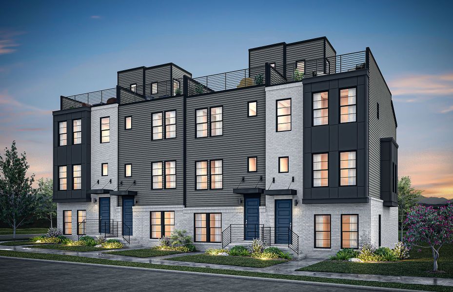 The Highpointe Classic with large rooftop deck at Skyline in Nashville