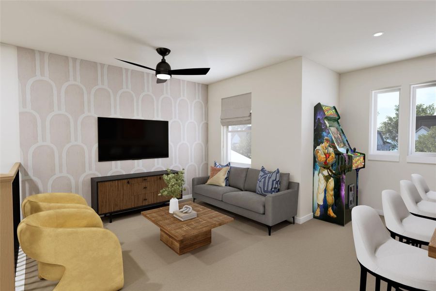 REPRESENTATIVE PHOTO: Another view of 2nd floor game room