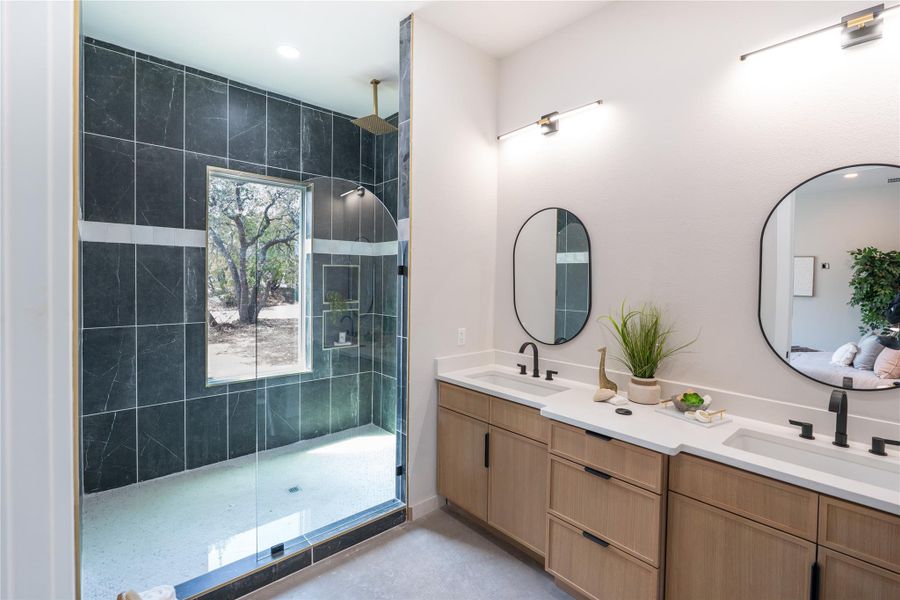 Furnished interior view inside a new home in , Wimberley (Image 5). Furnished interior view inside a new home in , Wimberley (Image 5).