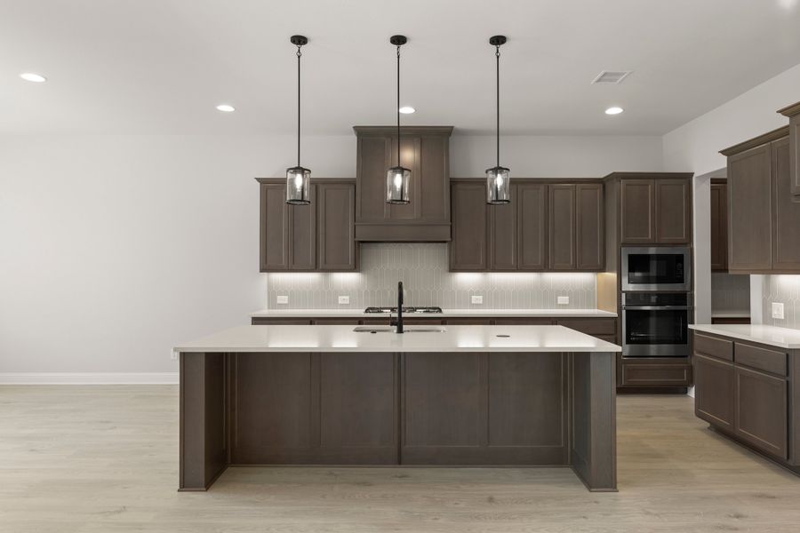 Furnished interior view inside a new home in Nelson Lake Estates, Rockwall (Image 6).