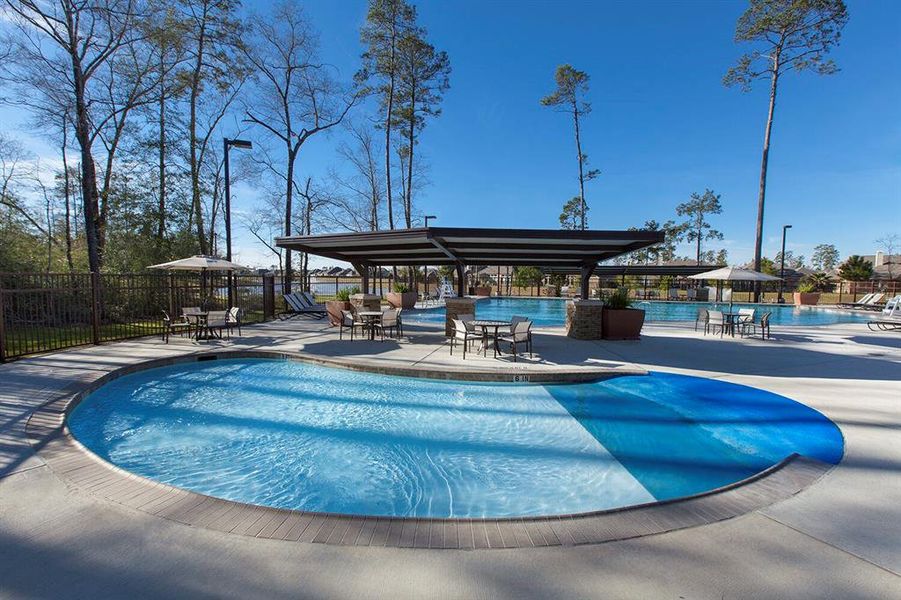 Enjoy access to a well-maintained community wading pool, perfect for young children and families.