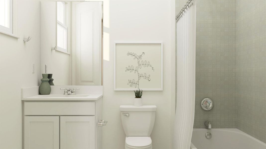 Furnished interior view inside a new home in , The Acreage (Image 13).