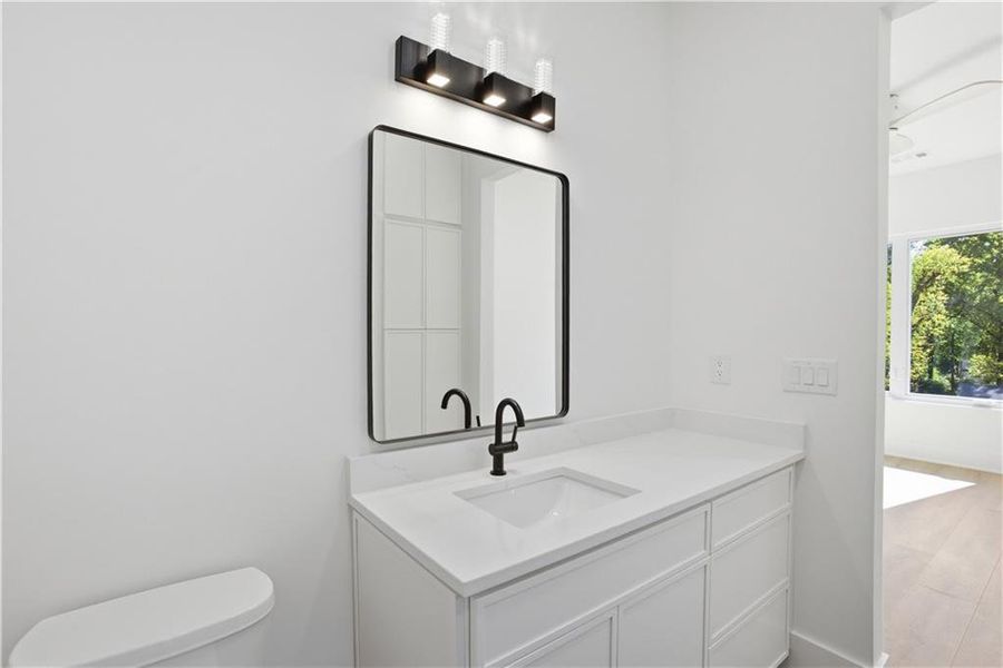 Furnished interior view inside a new home in , Duluth (Image 53).