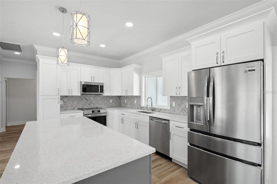 Furnished interior view inside a new home in , Sun City Center (Image 6).