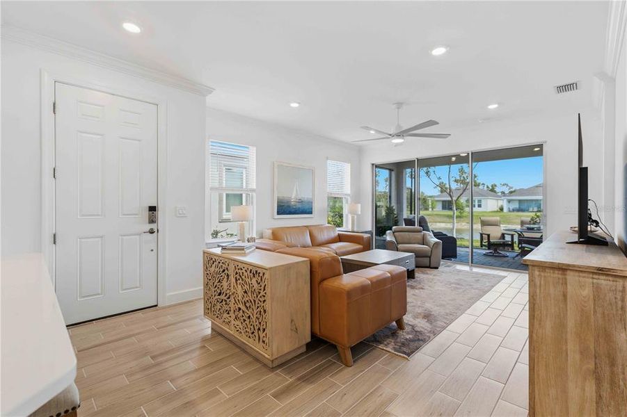 Furnished interior view inside a new home in , Port Charlotte (Image 6).