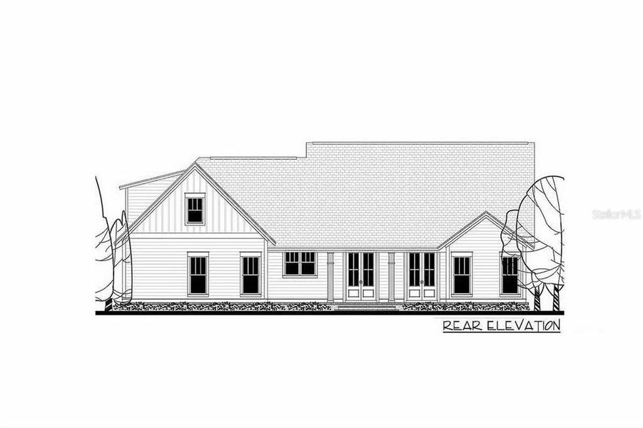 Exterior rendering of this home design in , Bushnell, FL (Image 4).