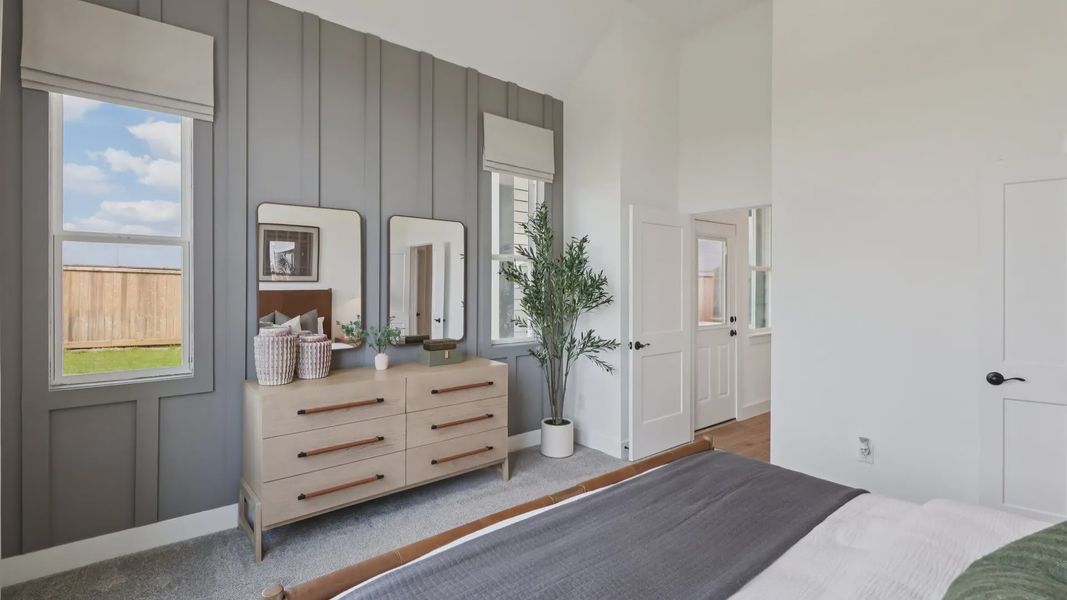 Representative furnished interior of a home built from the Versailles by Chesmar Homes in Kresston Chateau, Montgomery (Image 16). Representative furnished interior of a home built from the Versailles by Chesmar Homes in Kresston Chateau, Montgomery (Image 16).