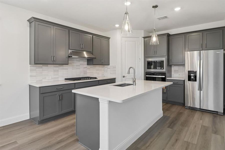 Furnished interior view inside a new home in Ashford Park - Texana Series, Corinth (Image 13).