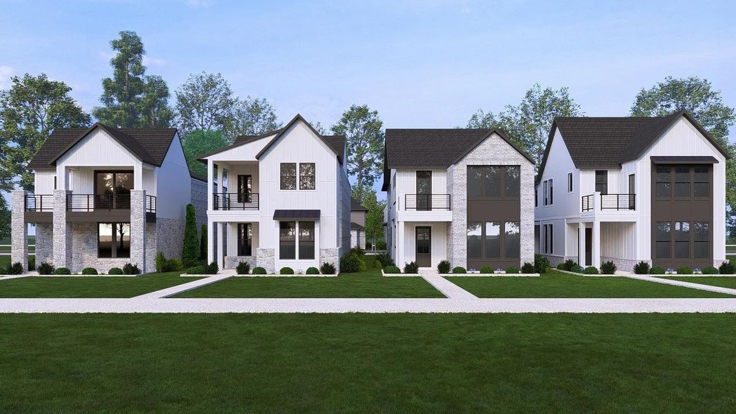 Austin Point Streetscape Austin Point Streetscape