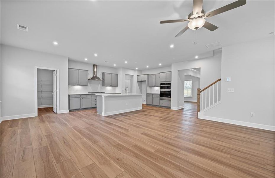 Furnished interior view inside a new home in Anderson Point Estates, McDonough (Image 12).