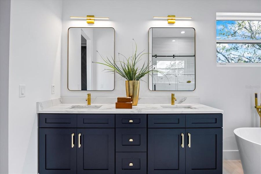 Close-up of interior finishes inside a home in , Tampa (Image 18).