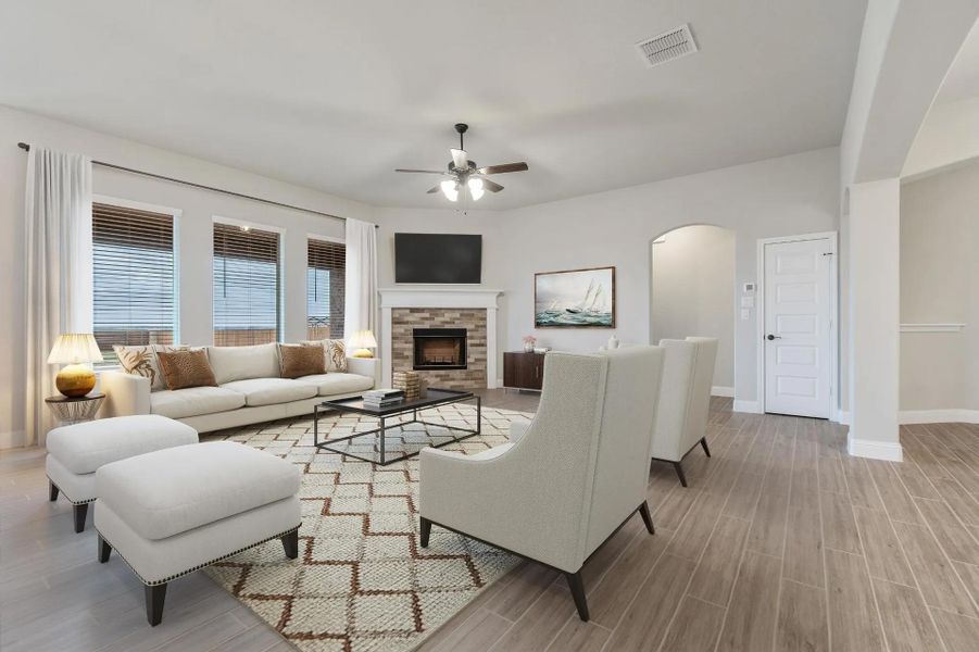 Image 56 representing the Concept 2373 by Landsea Homes in Coyote Crossing, Godley, TX. Image 56 representing the Concept 2373 by Landsea Homes in Coyote Crossing, Godley, TX.