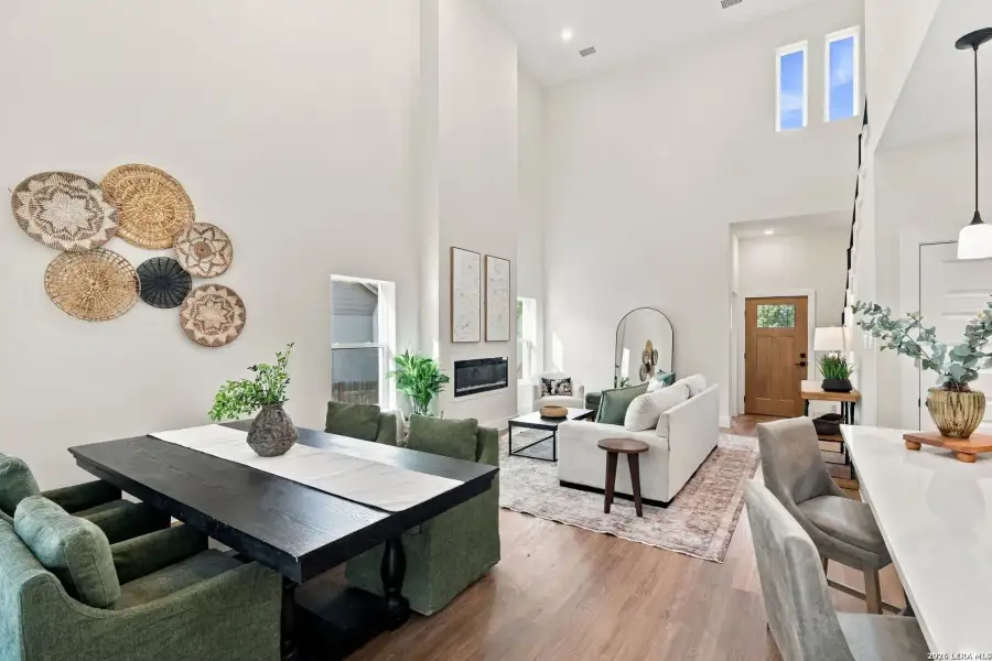 Furnished interior view inside a new home in , San Antonio (Image 15). Furnished interior view inside a new home in , San Antonio (Image 15).