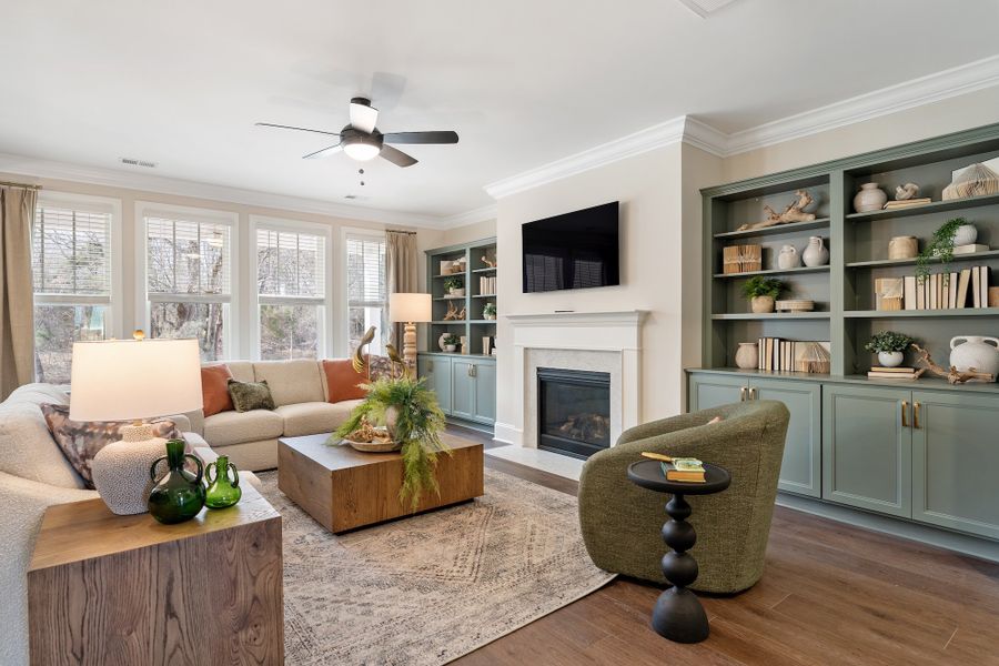 Furnished interior view inside a new home in Bens Crossing, Woodruff (Image 17). Furnished interior view inside a new home in Bens Crossing, Woodruff (Image 17).