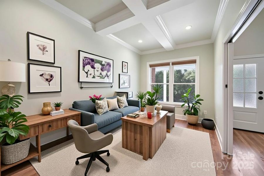 Furnished interior view inside a new home in , Fort Lawn (Image 17). Furnished interior view inside a new home in , Fort Lawn (Image 17).