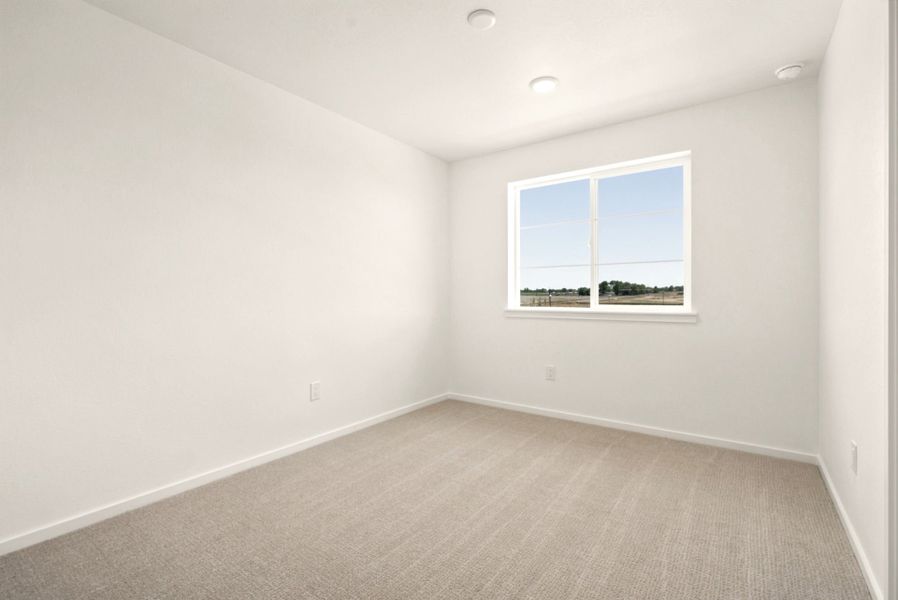 Spacious, unfurnished interior of a new home in Cordovan, Firestone (Image 31).
