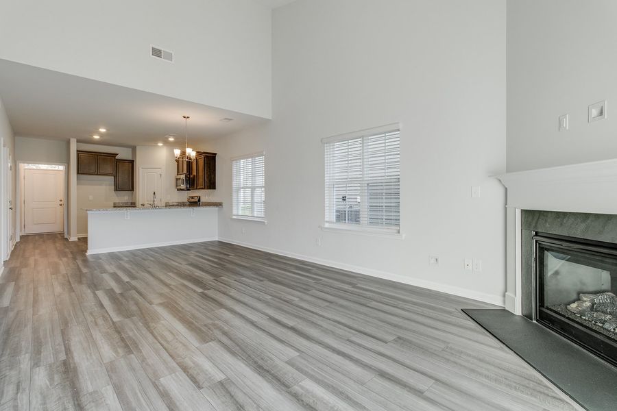 Spacious, unfurnished interior of a new home in The Falls, Blythewood (Image 19).