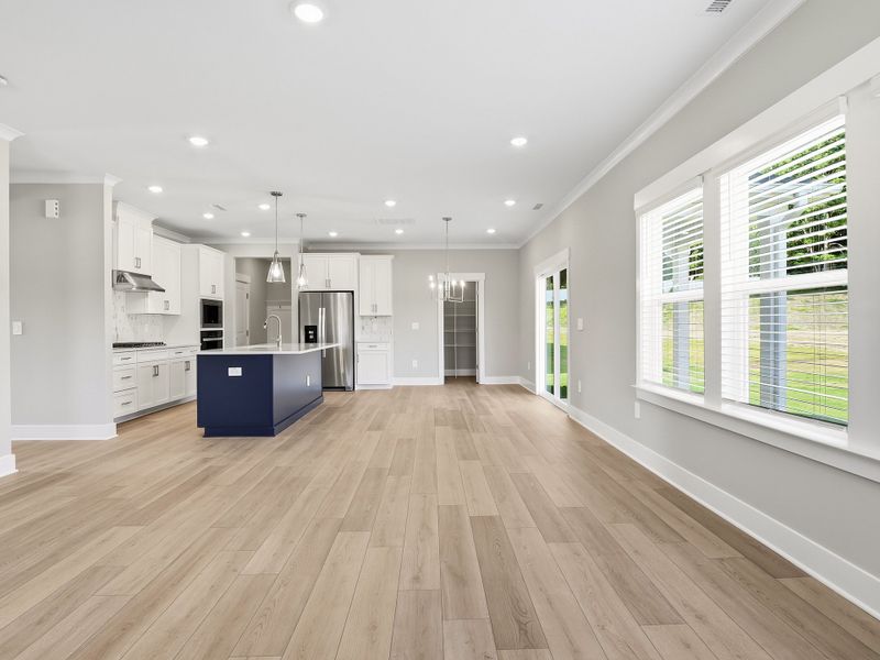 Spacious, unfurnished interior of a new home in Watkins Glen, Raleigh (Image 10).