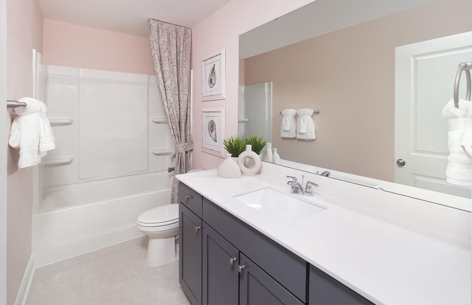 Furnished interior view inside a new home in , Summerville (Image 8).